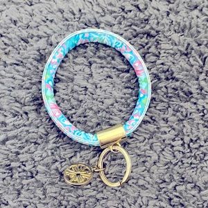 Lily pulitzer wrist keychain